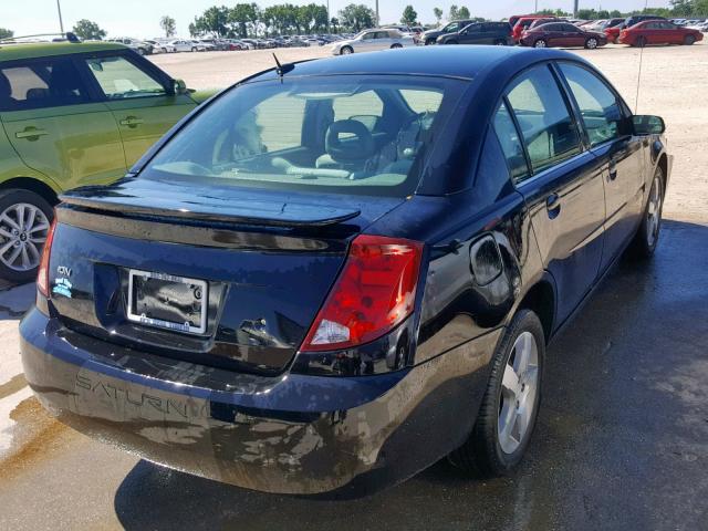 1G8AL55F26Z149868 - 2006 SATURN ION LEVEL BLACK photo 4