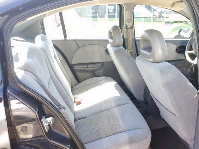 1G8AL55F26Z149868 - 2006 SATURN ION LEVEL BLACK photo 6