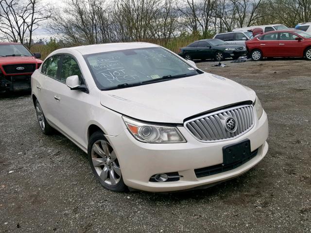 1G4GC5ED6BF143979 - 2011 BUICK LACROSSE C WHITE photo 1