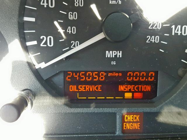 WBACD4323WAV64148 - 1998 BMW 328 I AUTO GREEN photo 8