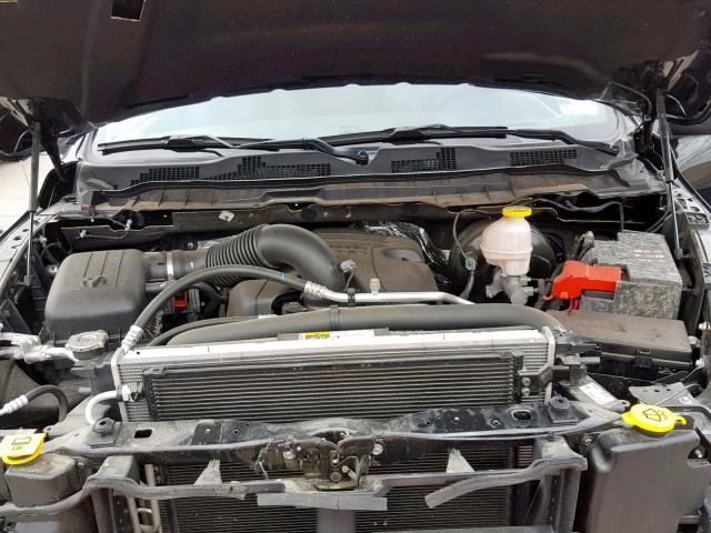 1C6RR7YT1JS129611 - 2018 RAM 1500 REBEL შავი ფოტო 7