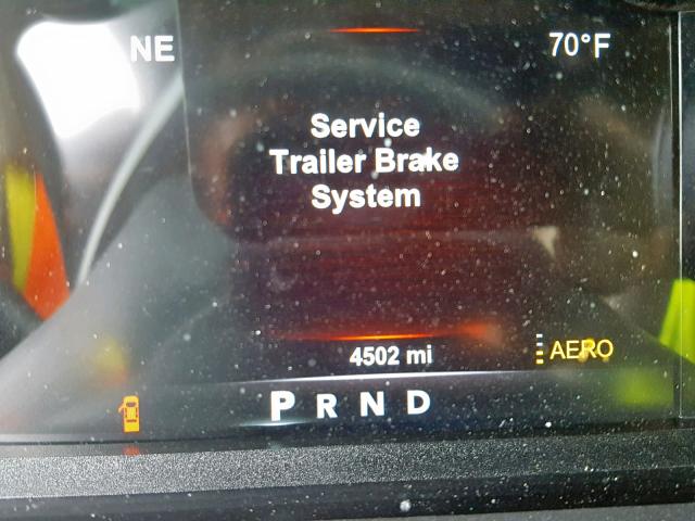 1C6RR7YT1JS129611 - 2018 RAM 1500 REBEL შავი ფოტო 8