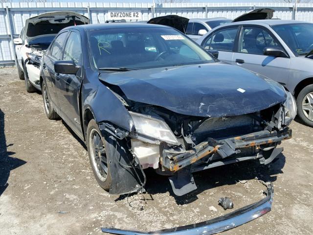 3FADP0L38AR308463 - 2010 FORD FUSION HYB BLUE photo 1