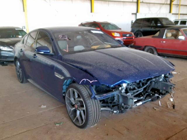 SAJAL4BV9HA952241 - 2017 JAGUAR XE R - SPO BLUE photo 1