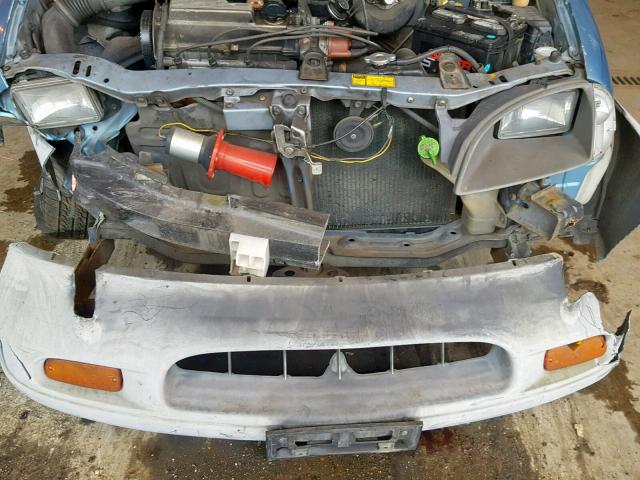 2C1MR2266S6730233 - 1995 GEO METRO BASE BLUE photo 9