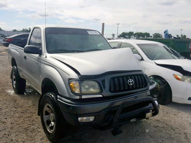 5TENM92N73Z197745 - 2003 TOYOTA TACOMA PRE SILVER photo 1