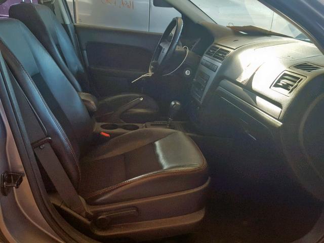 3FAHP07Z57R211472 - 2007 FORD FUSION SE GRAY photo 5