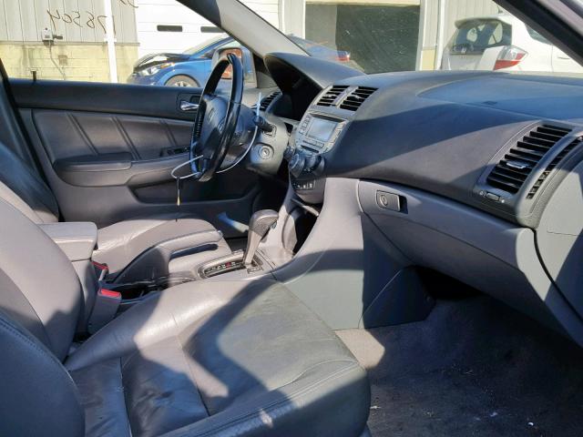 JHMCN36497C000872 - 2007 HONDA ACCORD HYB SILVER photo 5