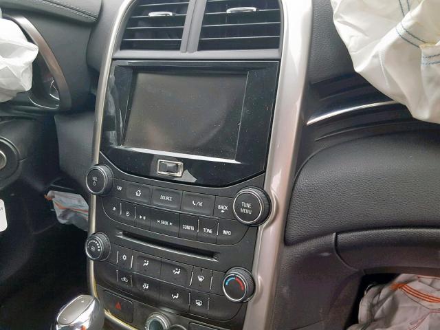 1G11C5SL7FF290204 - 2015 CHEVROLET MALIBU 1LT 灰色 照片 9