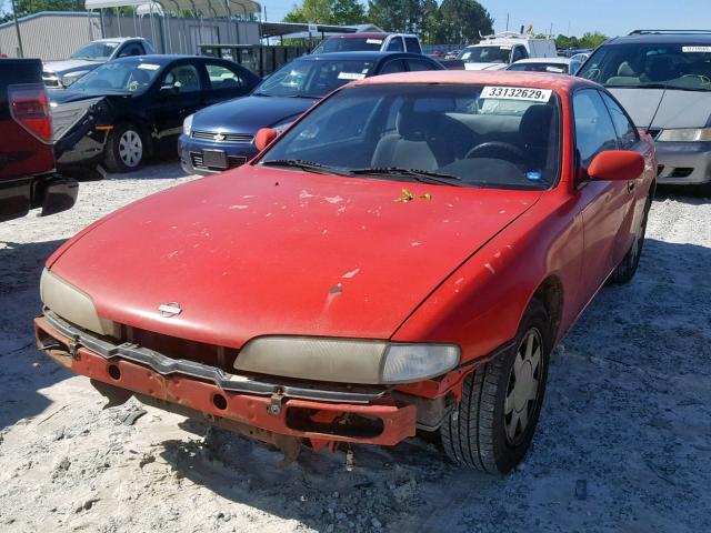 JN1AS44D4SW023903 - 1995 NISSAN 240SX BASE RED photo 2