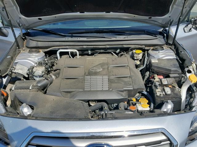 4S4BSENC1H3239386 - 2017 SUBARU OUTBACK 3. SILVER photo 7