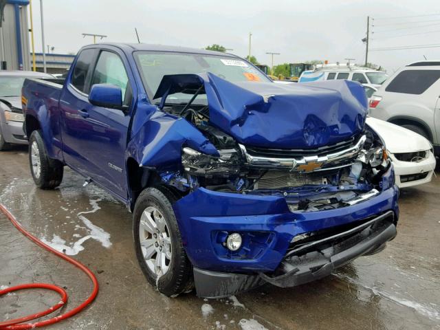 1GCHSBEA2F1270490 - 2015 CHEVROLET COLORADO L BLUE photo 1