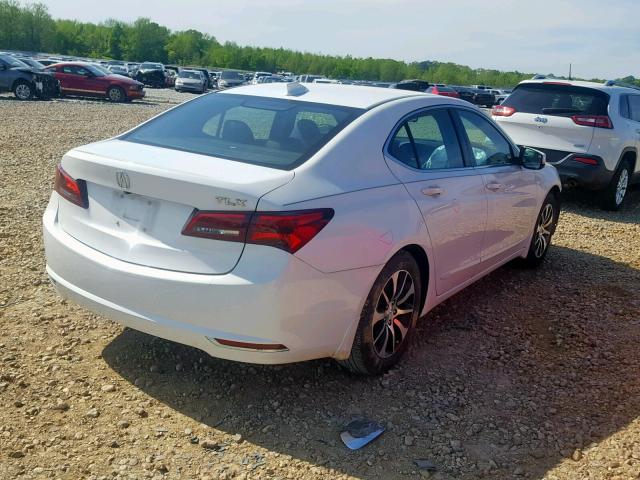 19UUB1F55GA004121 - 2016 ACURA TLX TECH WHITE photo 4
