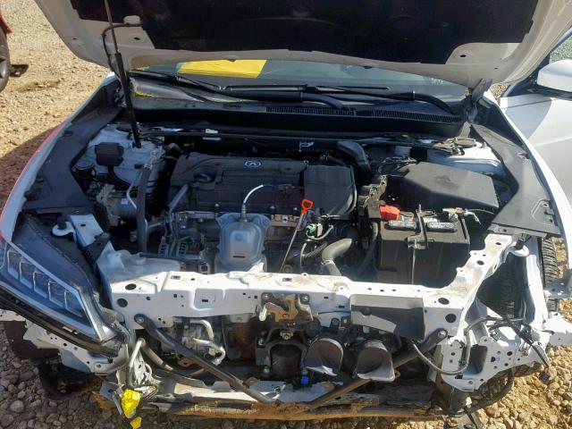 19UUB1F55GA004121 - 2016 ACURA TLX TECH WHITE photo 7
