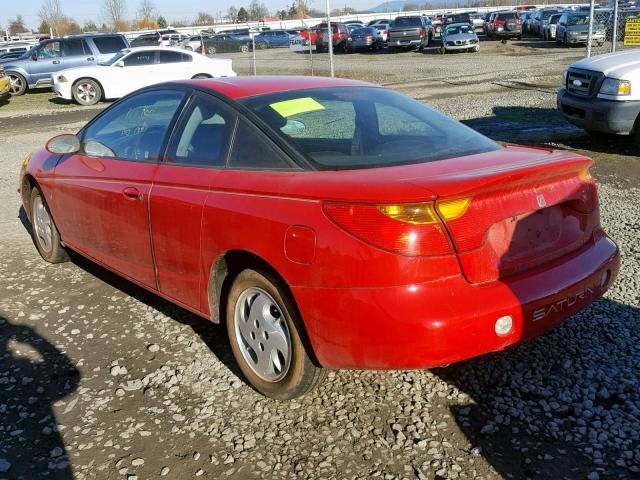 1G8ZY12792Z255187 - 2002 SATURN SC2 RED photo 3