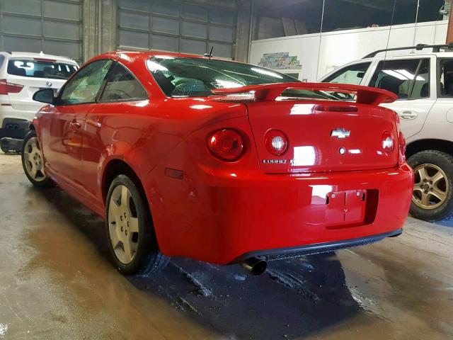 1G1AF1F53A7215725 - 2010 CHEVROLET COBALT 2LT RED photo 3