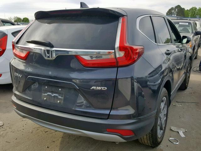 2HKRW2H81HH652412 - 2017 HONDA CR-V EXL BLACK photo 4