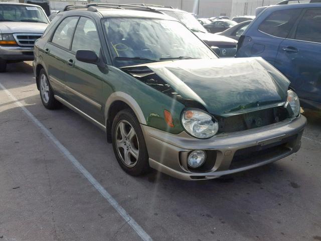 JF1GG68572H813889 - 2002 SUBARU IMPREZA OU GREEN photo 1