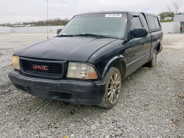 1GTCS1943Y8154878 - 2000 GMC SONOMA BLACK photo 2