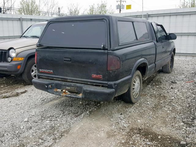 1GTCS1943Y8154878 - 2000 GMC SONOMA BLACK photo 4