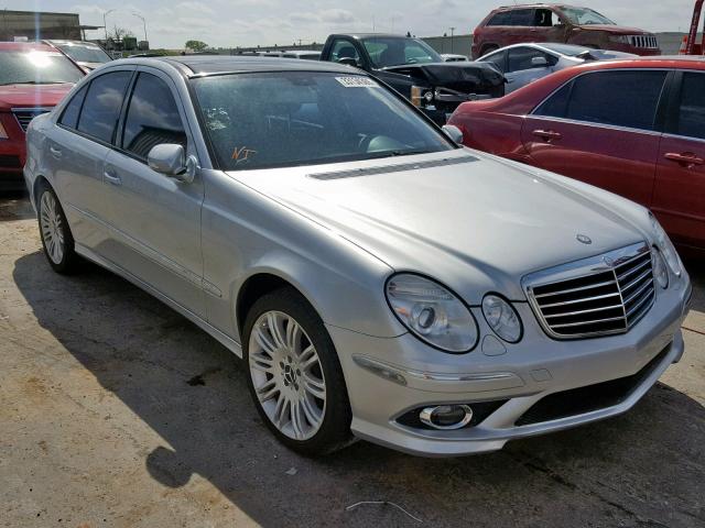 WDBUF56X89B417643 - 2009 MERCEDES-BENZ E 350 SILVER photo 1