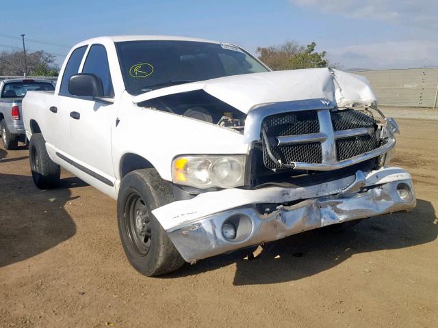 3D7KR28D95G734209 - 2005 DODGE RAM 2500 S WHITE photo 1