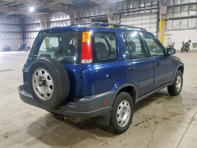 JHLRD1845WC089518 - 1998 HONDA CR-V LX BLUE photo 4