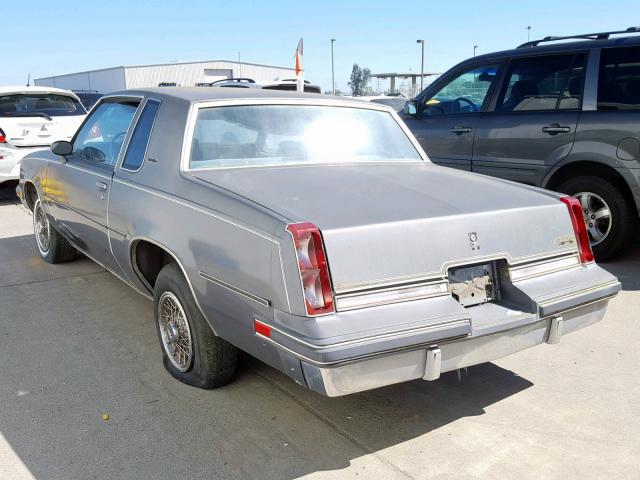 1G3GR11A4HR306871 - 1987 OLDSMOBILE CUTLASS SU GRAY photo 3