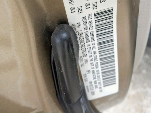 1J8HG58276C276189 - 2006 JEEP COMMANDER BROWN photo 10