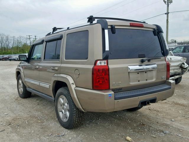 1J8HG58276C276189 - 2006 JEEP COMMANDER BROWN photo 3