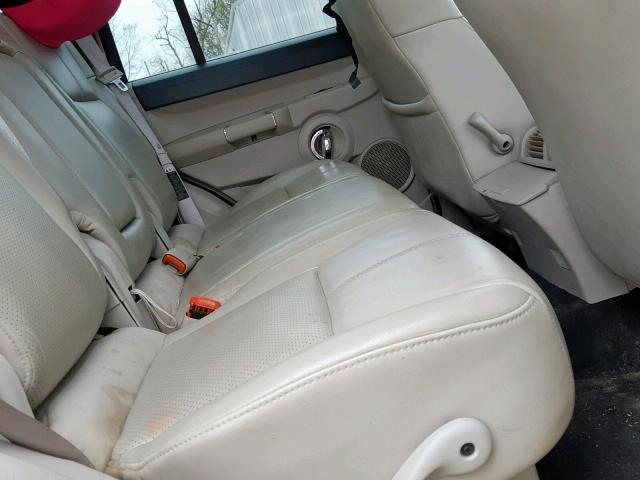 1J8HG58276C276189 - 2006 JEEP COMMANDER BROWN photo 6