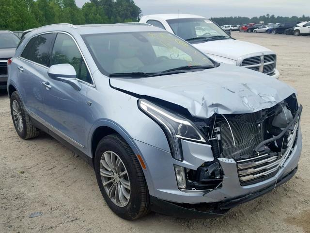 1GYKNBRS5HZ307255 - 2017 CADILLAC XT5 LUXURY BLUE photo 1