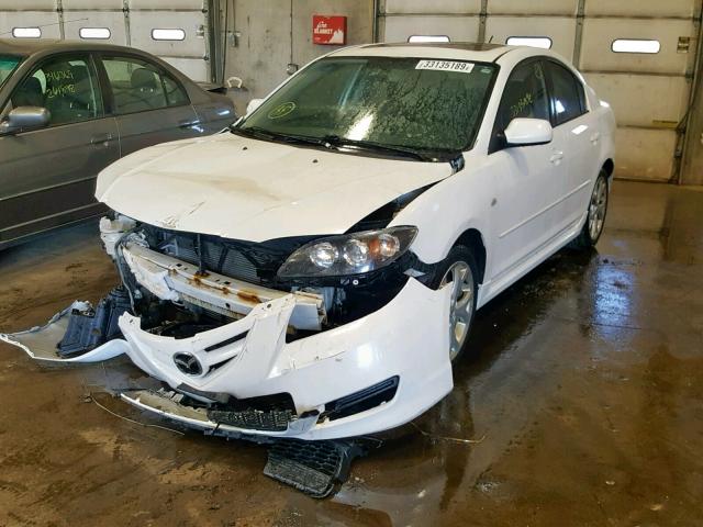 JM1BK323191223912 - 2009 MAZDA 3 S WHITE photo 2