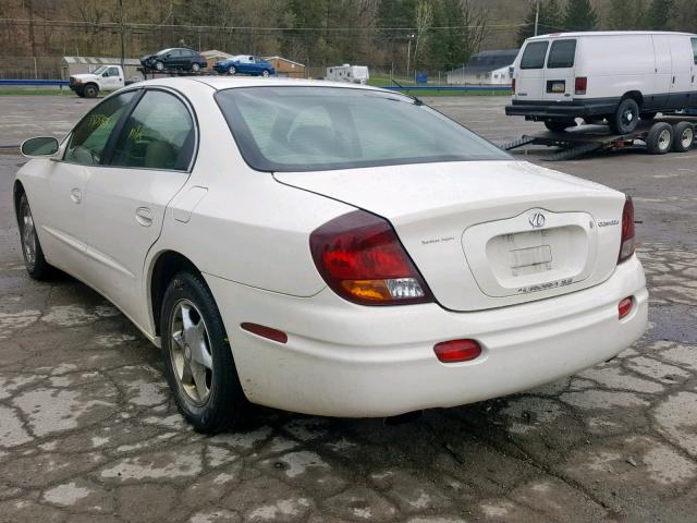 1G3GR64H614240915 - 2001 OLDSMOBILE AURORA WHITE photo 3