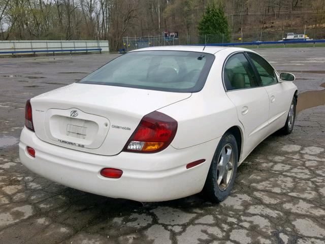 1G3GR64H614240915 - 2001 OLDSMOBILE AURORA WHITE photo 4