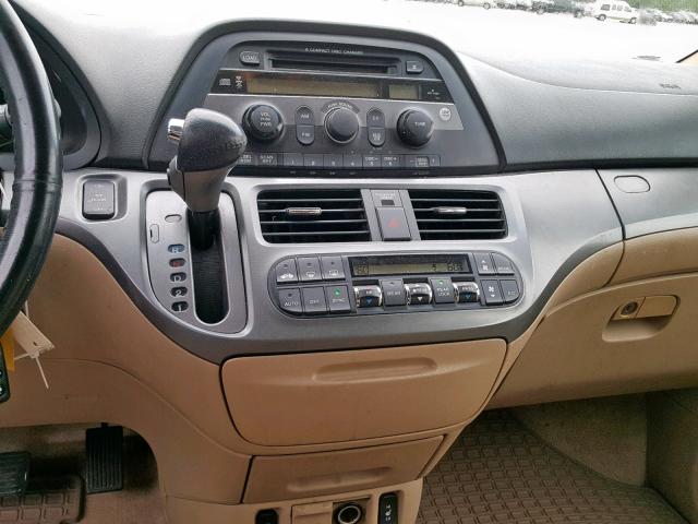 5FNRL38686B436646 - 2006 HONDA ODYSSEY EX WHITE photo 10