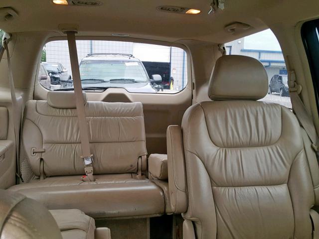 5FNRL38686B436646 - 2006 HONDA ODYSSEY EX WHITE photo 6