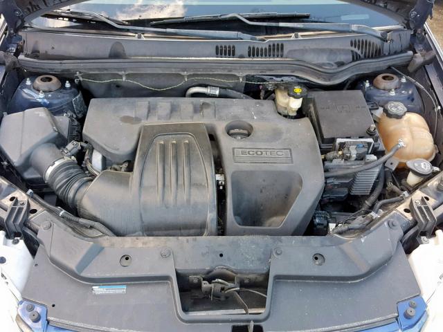 1G2AN18B787298636 - 2008 PONTIAC G5 GT BLUE photo 7