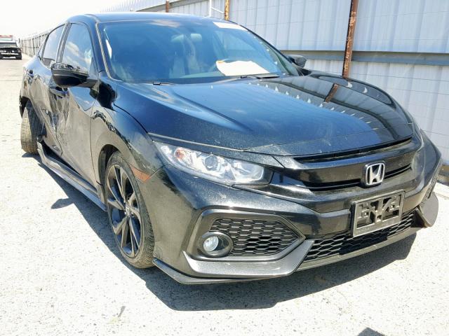 SHHFK7H40HU409471 - 2017 HONDA CIVIC SPOR BLACK photo 1