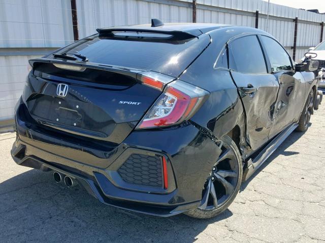 SHHFK7H40HU409471 - 2017 HONDA CIVIC SPOR BLACK photo 4