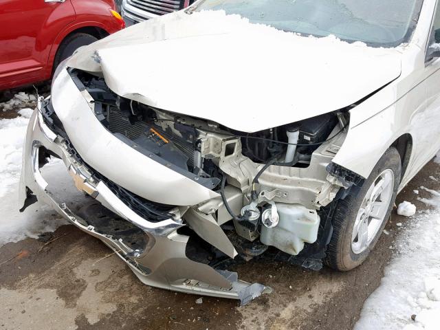 1G11C5SL2EF153931 - 2014 CHEVROLET MALIBU 1LT 金色 照片 9