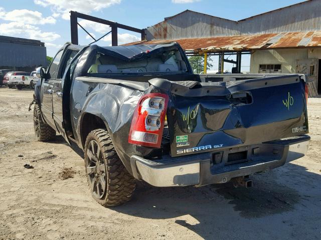 3GTP2WE30BG129790 - 2011 GMC SIERRA K15 BLACK photo 3