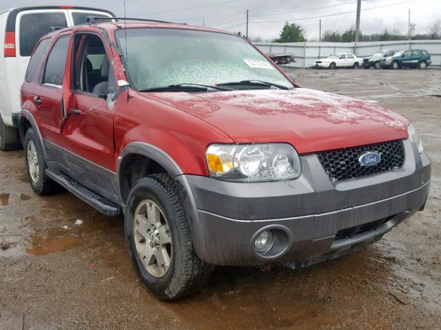 1FMYU93145KD86686 - 2005 FORD ESCAPE XLT RED photo 1