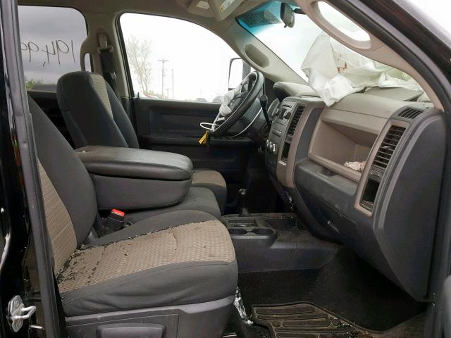 3C6TD5CT0CG205815 - 2012 DODGE RAM 2500 S შავი ფოტო 5