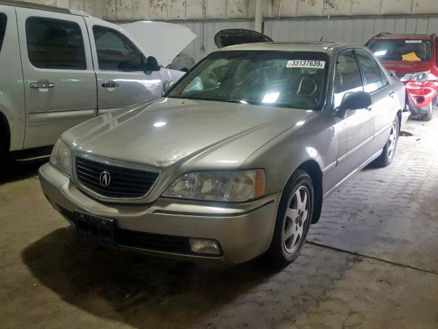 JH4KA96592C016436 - 2002 ACURA 3.5RL BEIGE photo 2