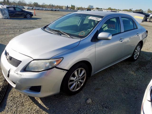 1NXBU4EE7AZ282555 - 2010 TOYOTA COROLLA BASE  photo 2