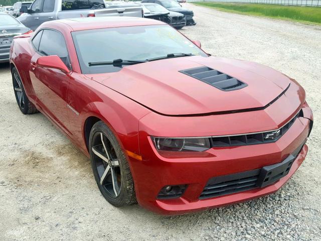 2G1FK1EJ1E9256889 - 2014 CHEVROLET CAMARO 2SS RED photo 1