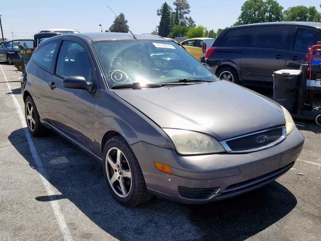 3FAFP31N45R127056 - 2005 FORD FOCUS ZX3 BLACK photo 1