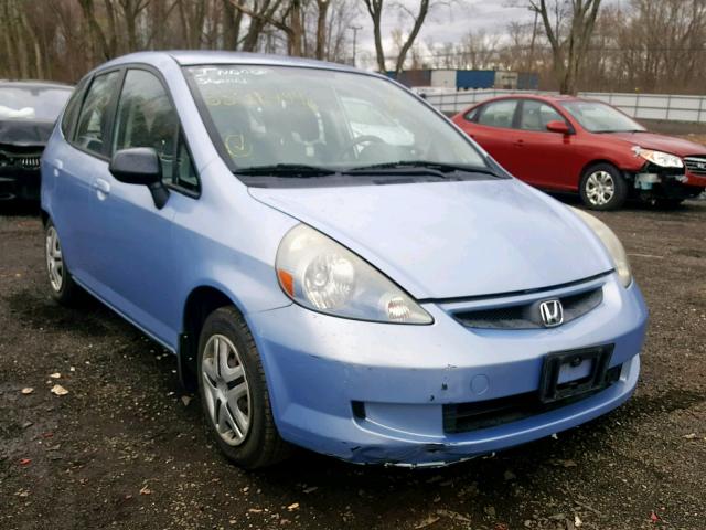 JHMGD38458S008704 - 2008 HONDA FIT BLUE photo 1