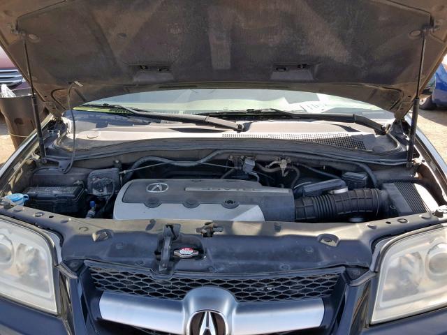 2HNYD18694H520635 - 2004 ACURA MDX TOURIN BLACK photo 7